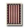 Milliken Seasonal - Summer 4 X 5 Stars And Stripes Area Rugs