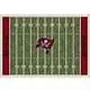 Milliken Tampa Bay Bucs 8 X 11 Tampa Bay Bucs Field Area Rugs