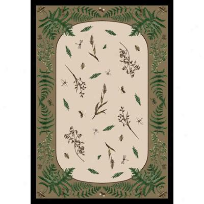 Milliken Woodland Fern 7484/217 2 X 8 Runner Ebony Area Rugs