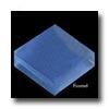 Mirage Tile Glass Mosaic Plain Color 5/8 X 4 Vislon Blue Frosted Tile & Stone