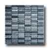 Mirage Tile Lava Stone Mosaic Blue Tooth 5/8 X 2 Tile & Stone