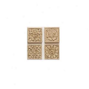 Mohawk Accent Statements - Travertine Resin Carved Applique Inserts Tile & Stone