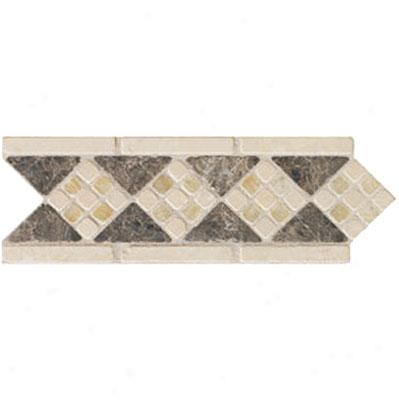 Mohak Accent Statements - Stone Emperador Onyx Diamond Marble Border Tile & Stone