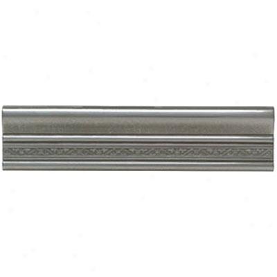 Mohawk Intonation Statements - Metals Vitage Pewter Laurel Chair Rail Tile & Stone