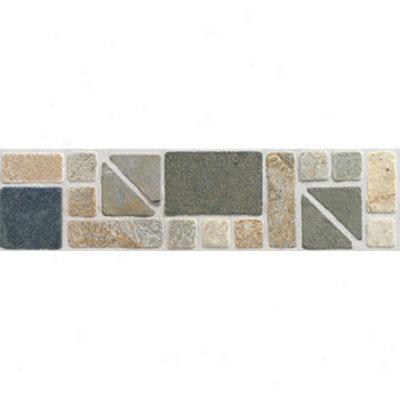 Mohawk Accent Statements - Stone Gold Multicolor Geometric Slate Put a ~ upon Tile & Stone