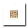 Mohawk Artistic Collection - Accent Statements - Trzvertine Resin Travertine Flower Insert Tile & Stone