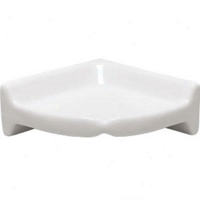 Mohawk Bath Accessories Star White Corner Shelf Tile & Free from ~s