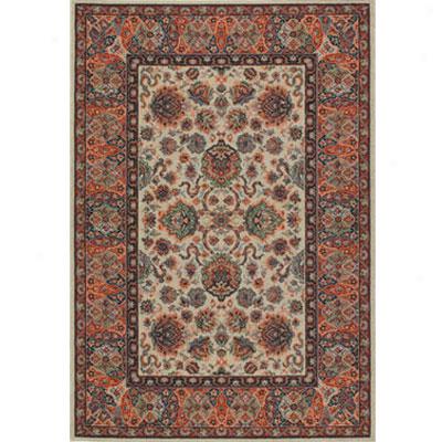 Mohawk Bella Rouge 8 X 11 St. Laurent Cream Area Rugs