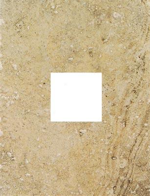 Mohawk Egyptian Stone Wall 10 X 13 (cut-out) Ramses White Square Cut Out Tile & Stone