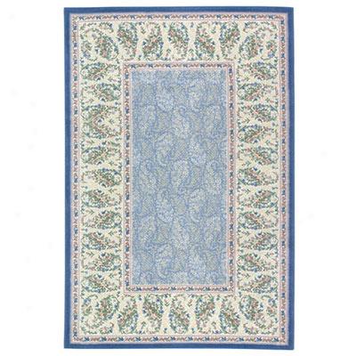 Mohawk Hampshire 5 X 8 Paisley Mead Wild Blue Area Rugs