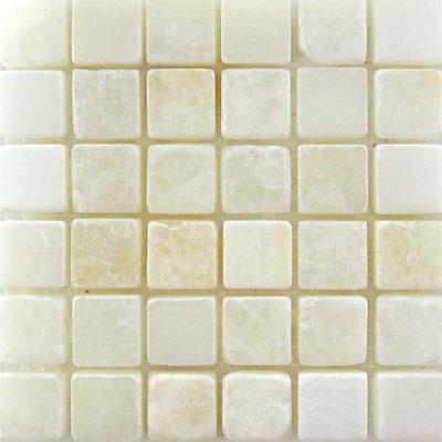 Mohawk Marblestone Mosaics Honed White Onyx Tile & Stone