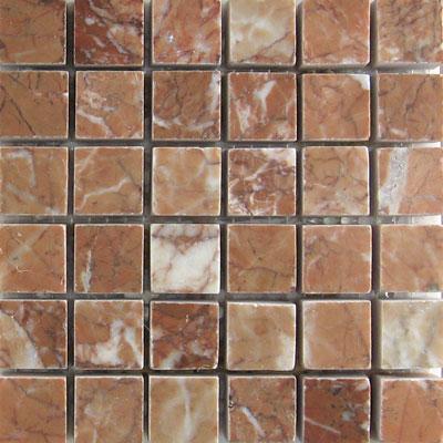 Mohawj Marblestone Mosaics Polished Rosso Verona Tile & Stone