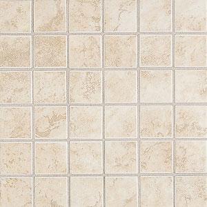 Mohawk Pavin Stone 12 X 12 Mosaic White Lihen Tile & Stone