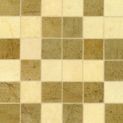 Mohawk Sardara Mosaic Fortress Cream/island Brown Tile & Stone