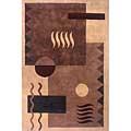 Momeni, Inc. Lama 8 X 11 Brown Area Rugs