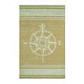 Nejad Rugs Elegant Compass 8 X 11 Sand Area Rugs