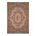 Nejad Rugs Grandeur 3 X 8 Needlepoint Aubuson Beige/green Area Rugs