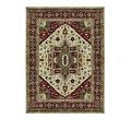 Nejad Rugs Signature Heirloom 8 X 10 Serapi Antique Ivory/burgundy Area Rugs