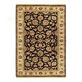 Nejad Rugs Signature Legacy 6x9 Agra Black/antique Ivory Area Rugs