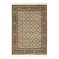 Nejad Rugs Signature Legacy 4x6 Herati Ivory/emerald Green Aera Rugs