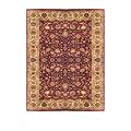 Nejad Rugs Signature Museum 9x12 Tabriz Eggplant/antique Ivory Area Rugs