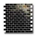 Oroginal Style Iridescent Brickbond Glass Mosaic Jungfrau Tile & Stone