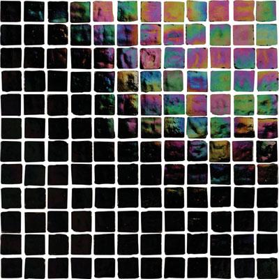 Original Style Lustre Glass Iridescent Crackle Mosaic Makalu Tile & Stone