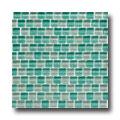 Original Style Offset Sky Mixed Clear Mosaic Ross Tile & Stone