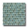 Original Sttyle Offst Sky Mixed Clear Mosaic Hatteras Tile & Stone