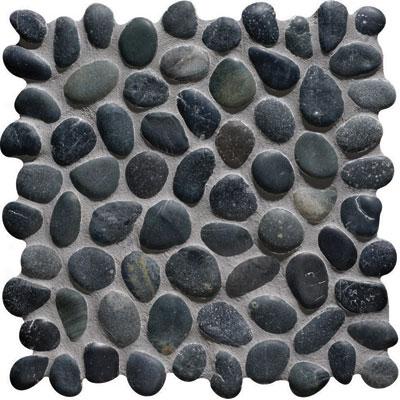 Original Style Pebble Mosaic Black Tonga Tile & Stone