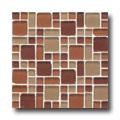 Original Style Random Pattern Froted Tumbled Mixed Mosaic Tanhanyika Tile & Rock