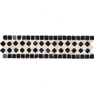 Original Style Stone Broders Black Athenian Quadrant Tile & Stone