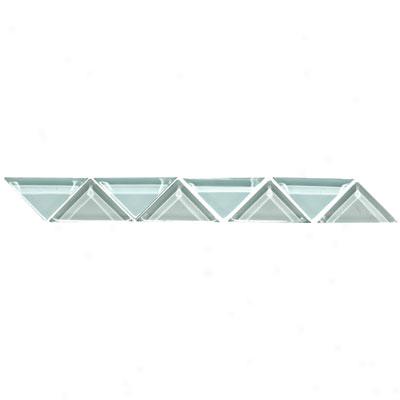 Original Style Triangle Clear Glass Borders Volta Tile & Stone