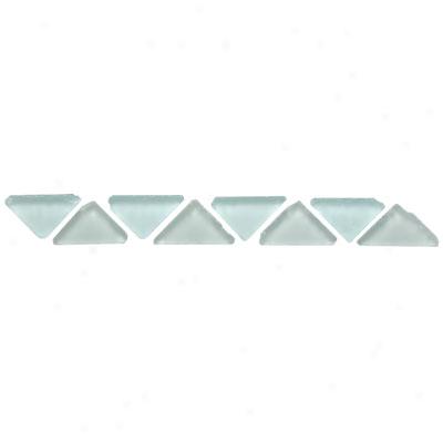 Original Style Triangle Tumbled Glass Borders Volta Tile & Stone