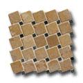 Original Style Venetian Counterpoise Square Mosaic Giallo Tile & Stone