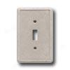 Questech Dorset Switch Plates - Travertine Single Toggle Tile & Stone