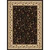 Radici Usa Como Iii 10 X 13 Black Area Rugs