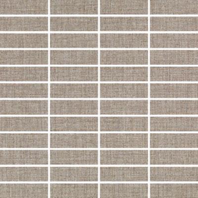 Ragno Textile 12 X 12 Mosaoc (1 X 3) Light Gray Tile & Stone