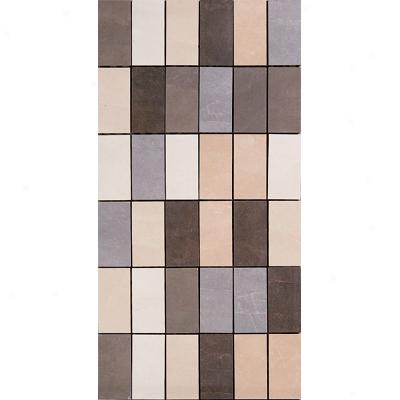 Roca Avila Mosaic Multicolor Tile & Stone