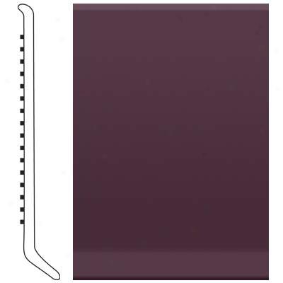 Roppe 700 Series Rubber Toe Base 2-1/2 Burgundy Rubber Flooring