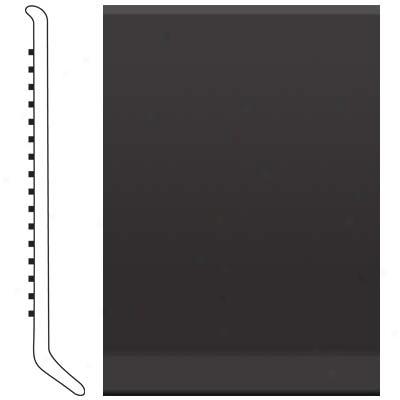 Roppe 700 Series Rubber Toe Base 2-1/2 Black Rubber Flooring