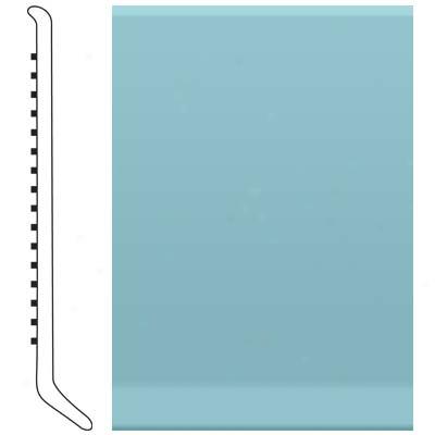 Roppe Pinnacle Rubber Cove Base 4-1/2 Turquoise Rubber Flooring