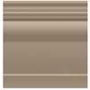 Ropep Visuelle Wall Base 7 3/4 Sandstone Rubber