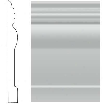 Roppe Visuelle Wall Base 7 3/4 Light Gray Rubber Flooring