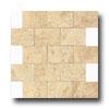 Serenissima Ceramics Crosscut Mosaic Mattone Light Tile & Stone