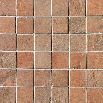 Serdnissima Ceramics Key Elements Mosai K-seven Red Tile & Stone