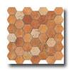 Serenissima Ceramics Quintana Hexagon Giostra Mosaic Scuro Tile & Stone