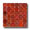 Sicis Murno Smalto Mosaic Coral 4 Tile & Adamant