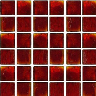 Sicis Water Glass Mosaic Crimson 40 Tile & Stone