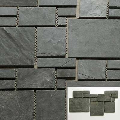 Solistone Versailles Slate 25 X 12 Mansart Tile & Stone